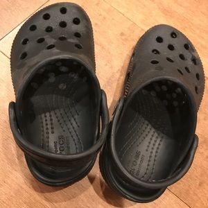 Black Crocs Size 8C